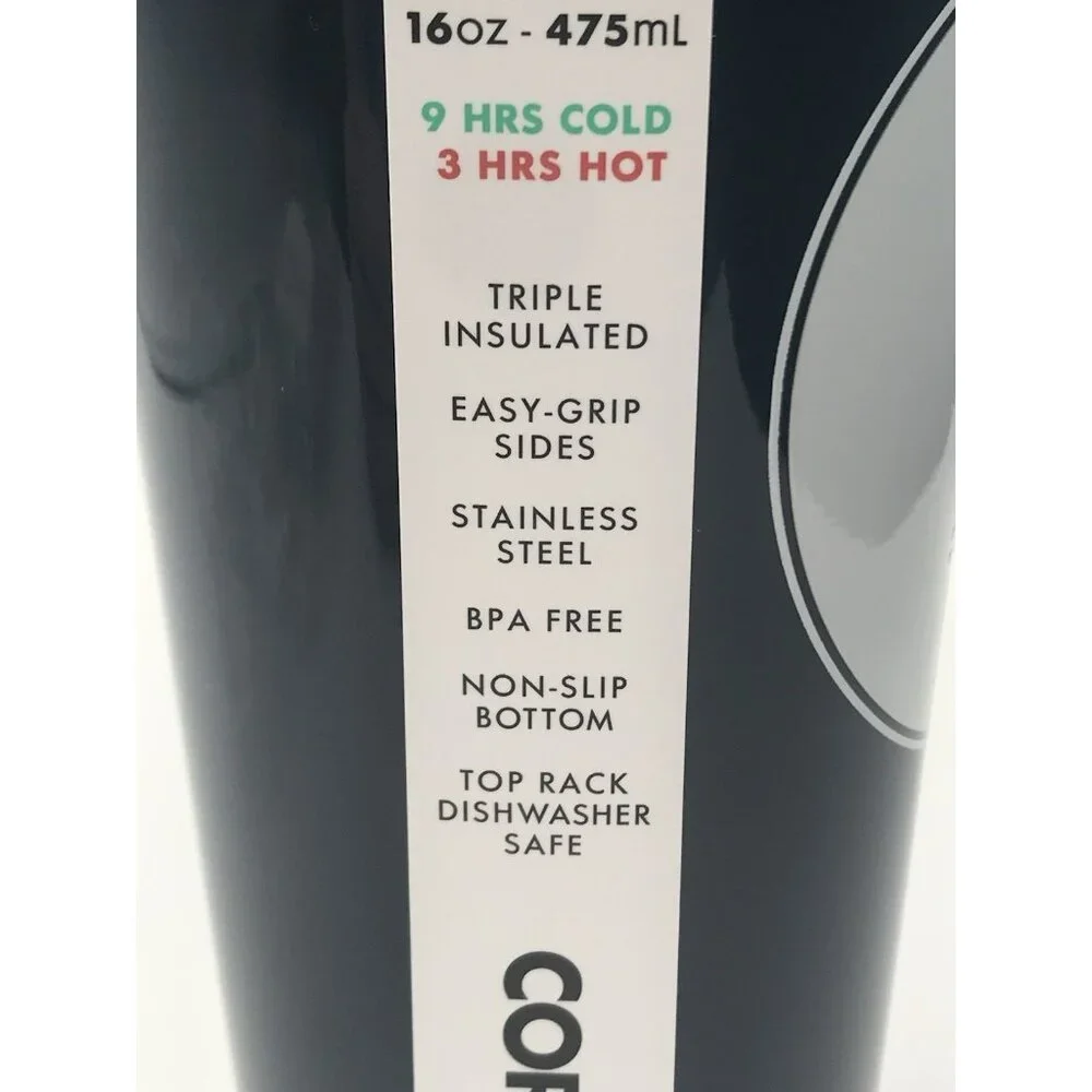 Corkcicle Team USA 16oz. Circle‎ Badge Stainless Steel Tumbler Flag Olympics